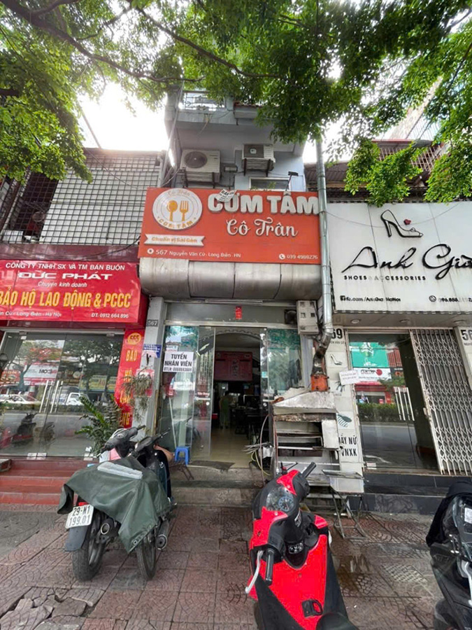 Bán nhà mặt phố Nguyễn Văn Cừ, diện tích 62m2, giá 24.750 tỷ, Quận Long Biên